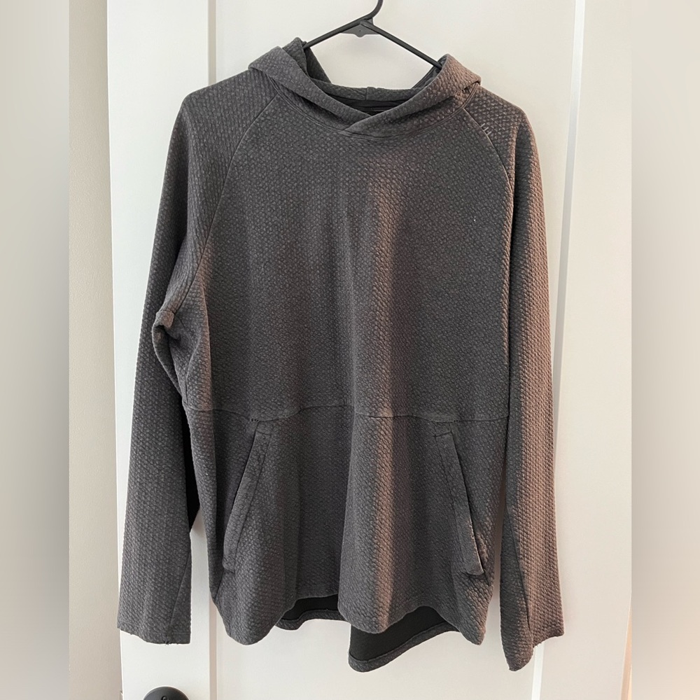 Lululemon At-Ease, Large Hooded Sweatshirt.